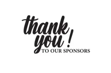 Thank you to our sponsors